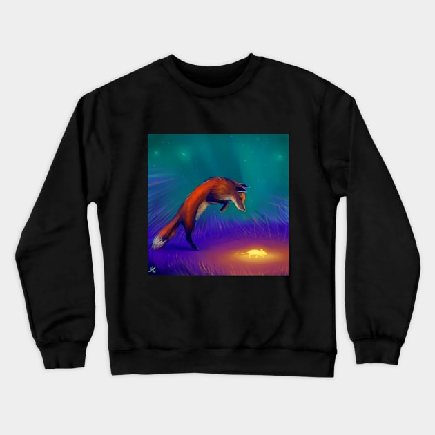 fox Crewneck Sweatshirt by Marounkai